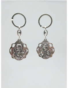 LLAVERO SAGRADO CORAZON Y VIRGEN DEL CARMEN