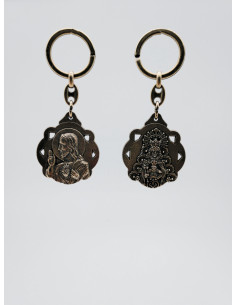 LLAVERO SAGRADO CORAZON Y VIRGEN DEL ROCIO