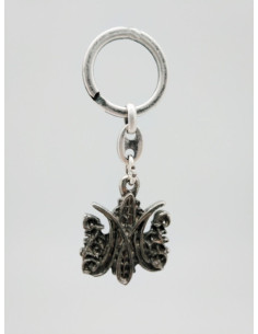 LLAVERO "M" FLOREADA