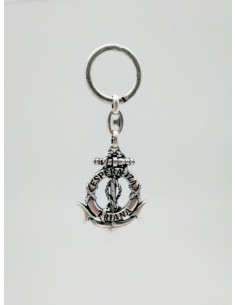 LLAVERO HDAD. DE LA ESPERANZA DE TRIANA DETALLE DE LA MANIQUETA