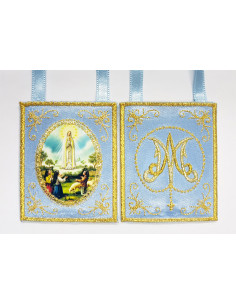 ESCAPULARIO PEQUEÑO  VIRGEN DE FÁTIMA