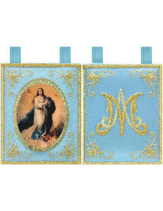 ESCAPULARIO PEQUEÑO  VIRGEN DE LA INMACULADA CONCEPCIÓN