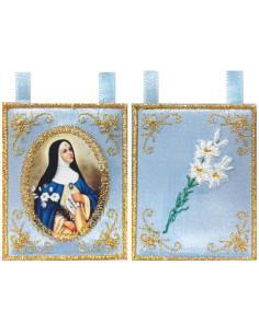 ESCAPULARIO PEQUEÑO  SANTA BEATRIZ DE SILVA