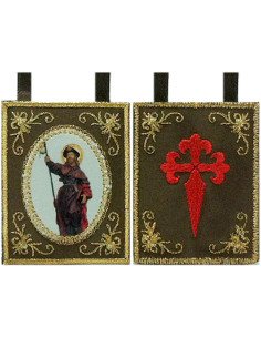 ESCAPULARIO PEQUEÑO  SANTIAGO APÓSTOL