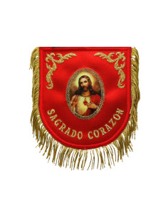 MANTOLÍN MINIATURA SAGRADO CORAZÓN DE JESÚS