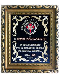 PLACA CONMEMORATIVA 24x30