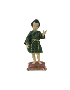 TRAJE LISO (BROCADO) NIÑO MONTAÑESINO -30 centímetros-