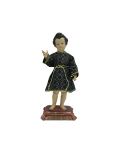 TRAJE LISO (BROCADO) NIÑO MONTAÑESINO -40 centímetros-