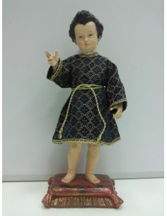 TRAJE LISO (BROCADO) NIÑO MONTAÑESINO -50 centímetros-