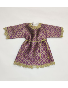 TRAJE LISO (BROCADO) ROMBOS NUEVO NIÑO MONTAÑESINO -50...