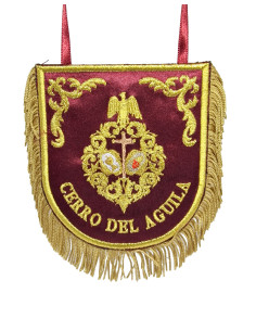 MANTOLÍN MINIATURA CON ESCUDO HDAD DEL CERRO DEL AGUILA...