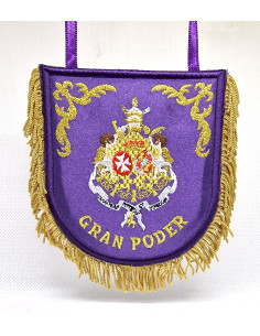 MANTOLÍN MINIATURA CON ESCUDO HDAD DEL GRAN PODER SEVILLA