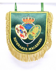 MANTOLÍN MINIATURA CON ESCUDO HDAD DE LA MACARENA SEVILLA