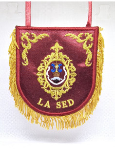 MANTOLIN MINIATURA CON ESCUDO HDAD DE LA SED SEVILLA
