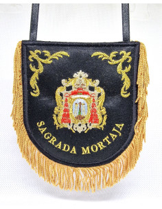 MANTOLIN MINIATURA HDAD DE LA SAGRADA MORTAJA SEVILLA