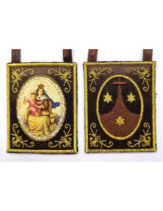 ESCAPULARIO PEQUEÑO  VIRGEN DEL CARMEN
