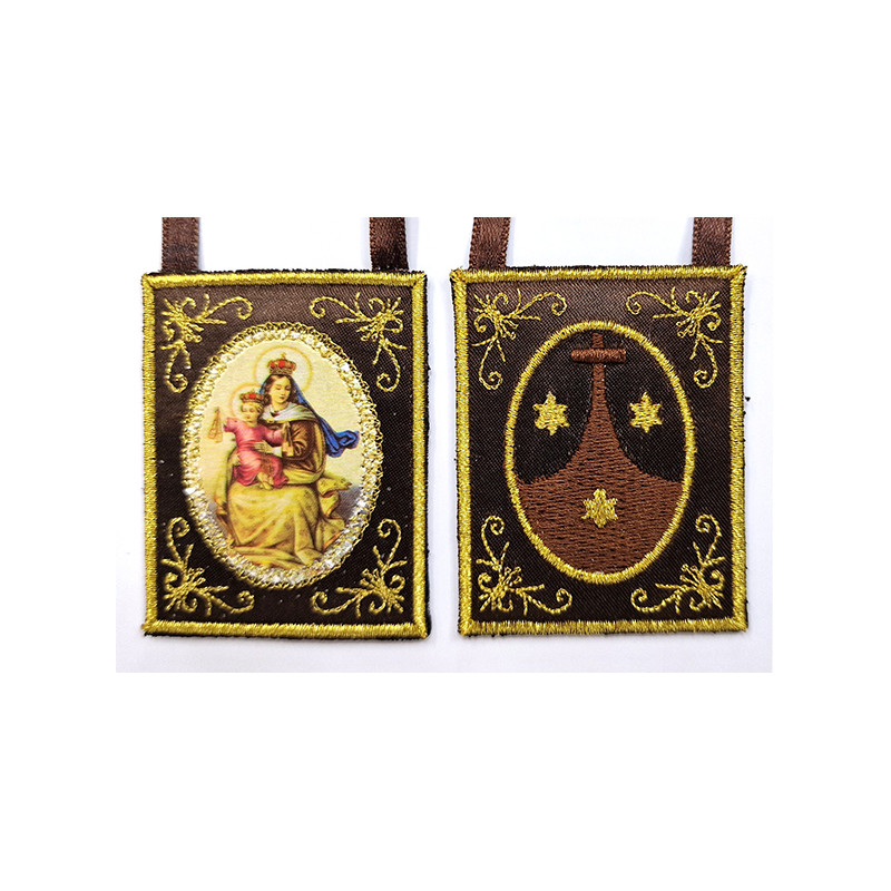 ESCAPULARIO PEQUEÑO  VIRGEN DEL CARMEN