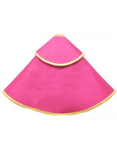 CAPOTE DE BRIEGA ROSA LISO