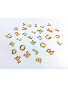 LETRAS BORDADAS A MÁQUINA